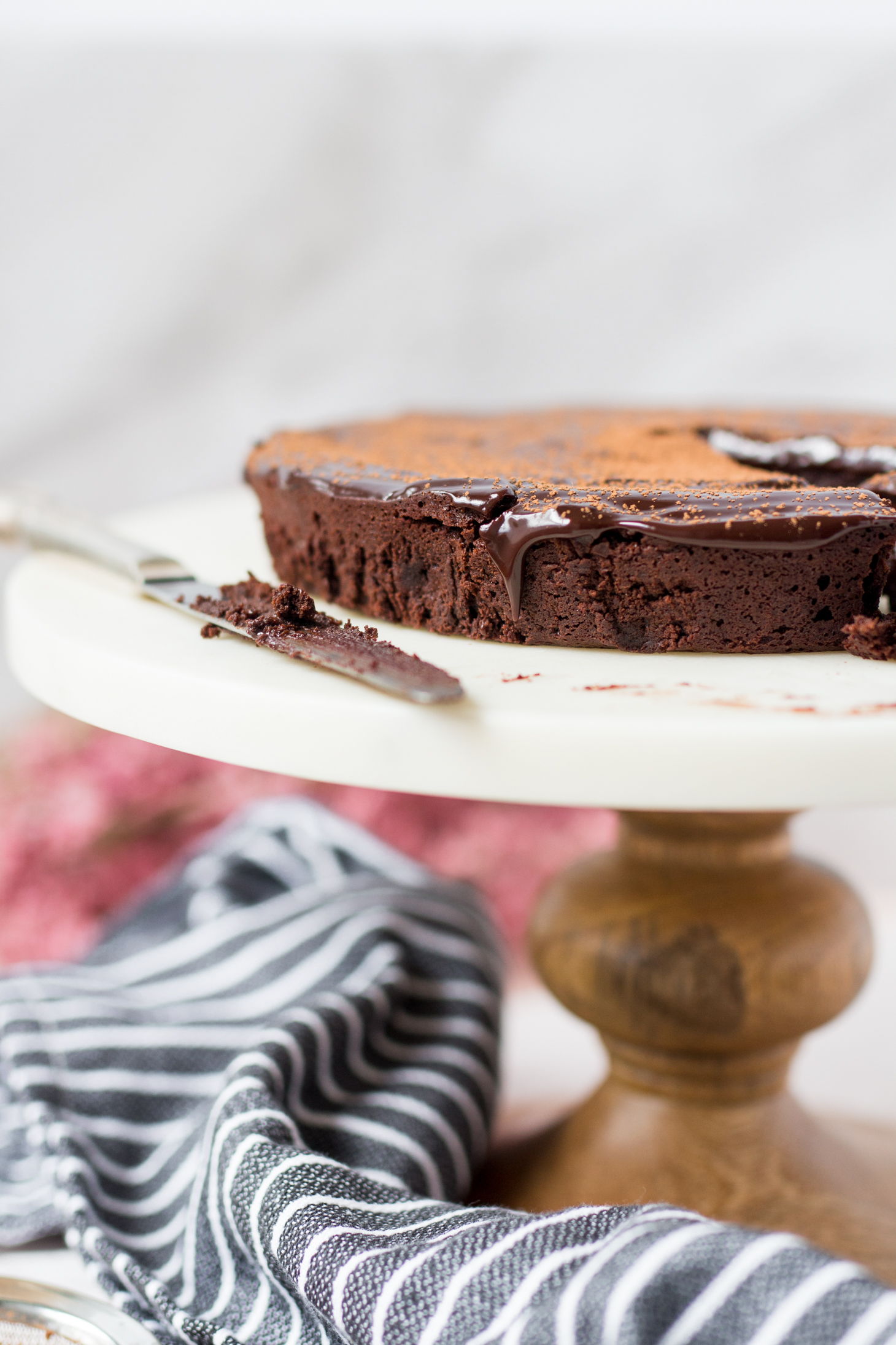 The BEST Flourless Chocolate Cake